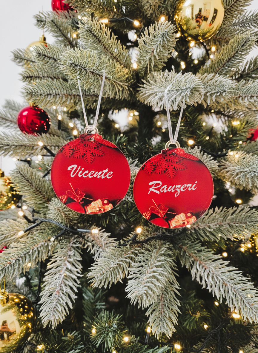 Esferas navideñas 2D